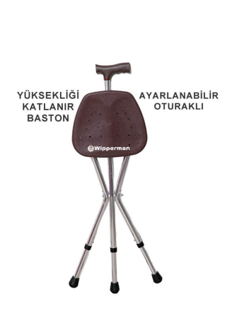 Witra W530 Ayarlanabilir Oturma Aparatlı Baston