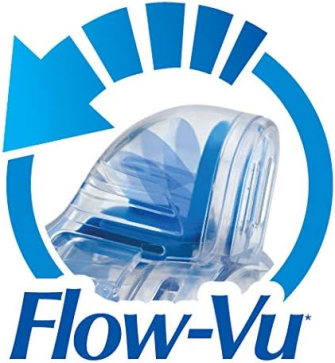 Aerochamber Plus Flow-Vu Mavi Yetişkinler için 5 Yaş +