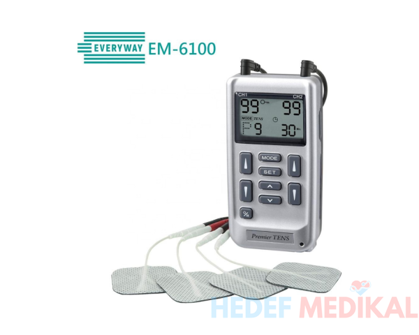 2 Kanallı Tens Cihazı EM6100