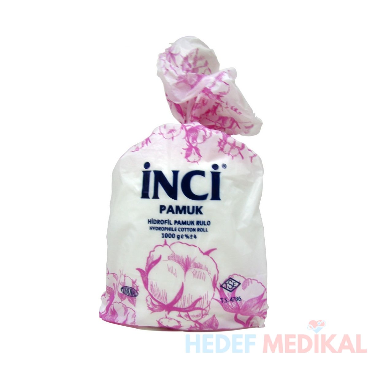 İnci Pamuk Hidrofil Pamuk Rulo 1 Kg - Görsel 1