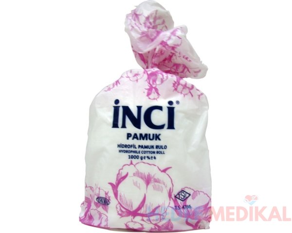 İnci Pamuk Hidrofil Pamuk Rulo 1 Kg