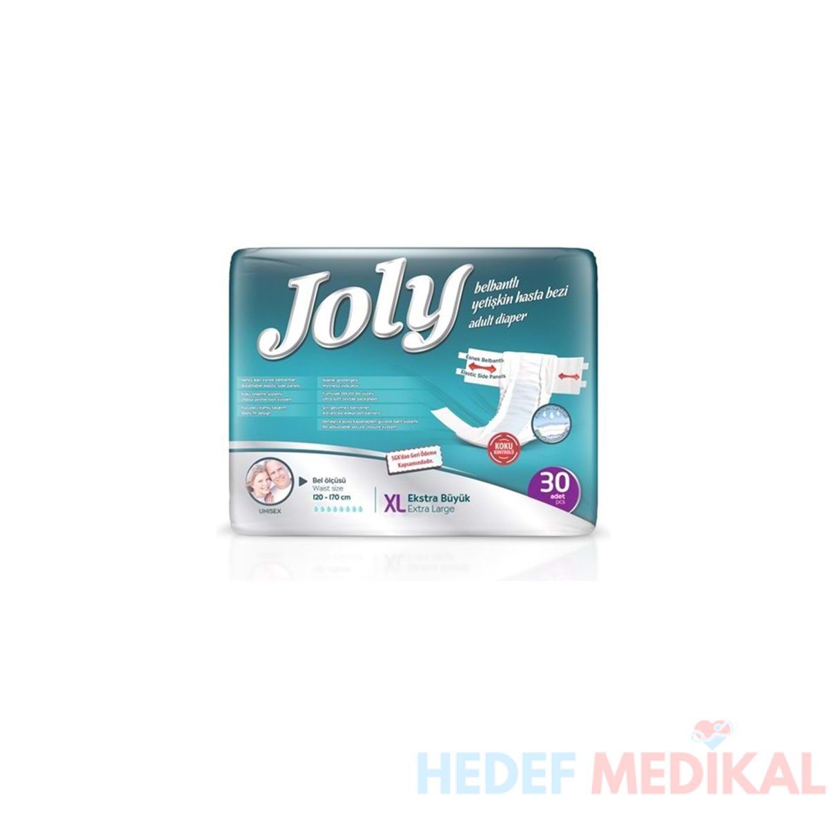 Joly Bağlamalı Hasta Bezi XL - Görsel 1