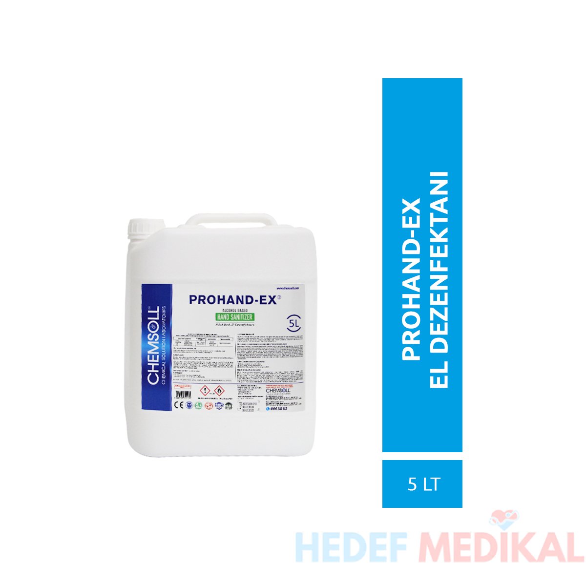 Prohand-ex Dezenfektan 5 Lt - Görsel 1