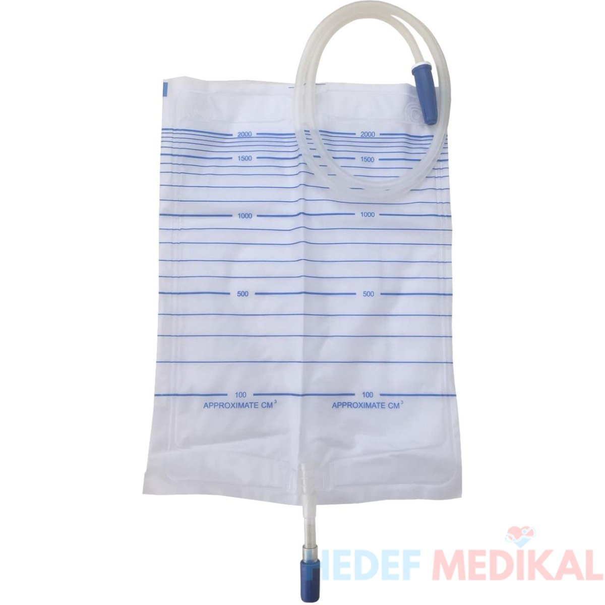 Haspet Steri·l I·drar Torbasi Musluklu 2.000 Ml - Görsel 1