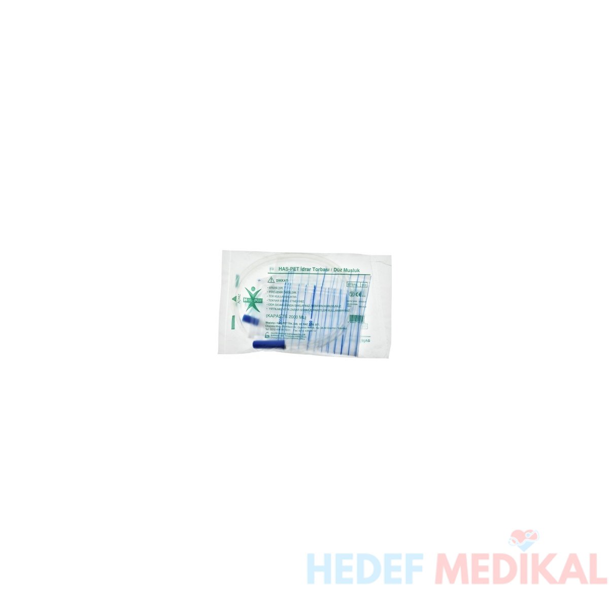 Haspet Düz Musluklu Idrar Torbasi - Görsel 1