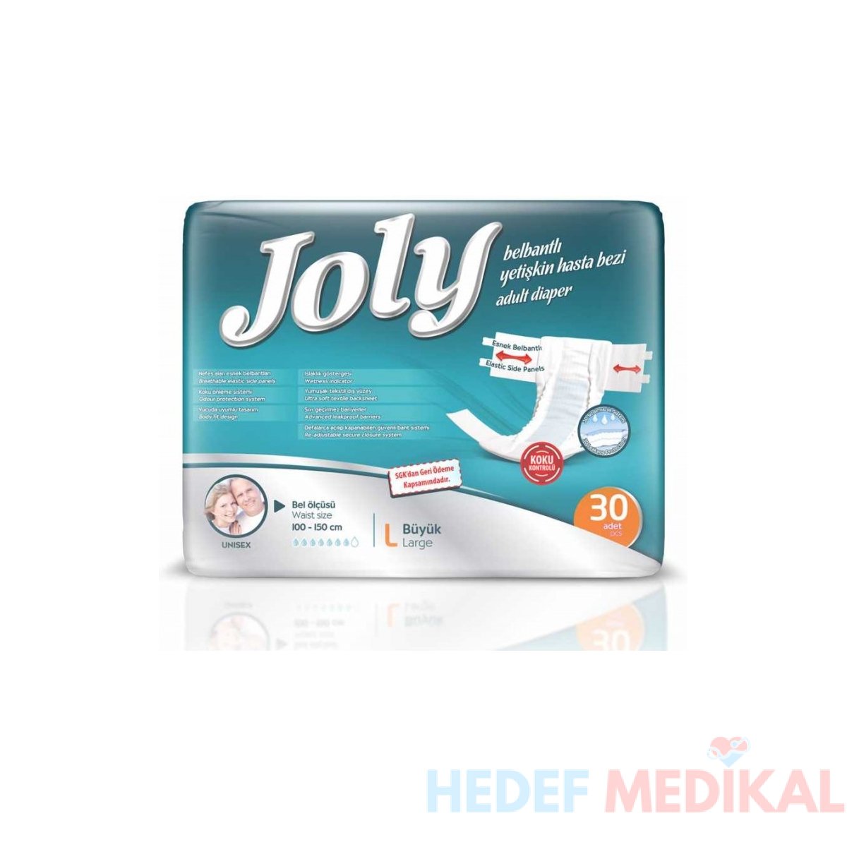 Joly Bağlama Hasta Bezi L - Görsel 1