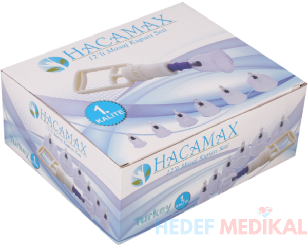 Hacamax 12li Masaj Kupası Seti