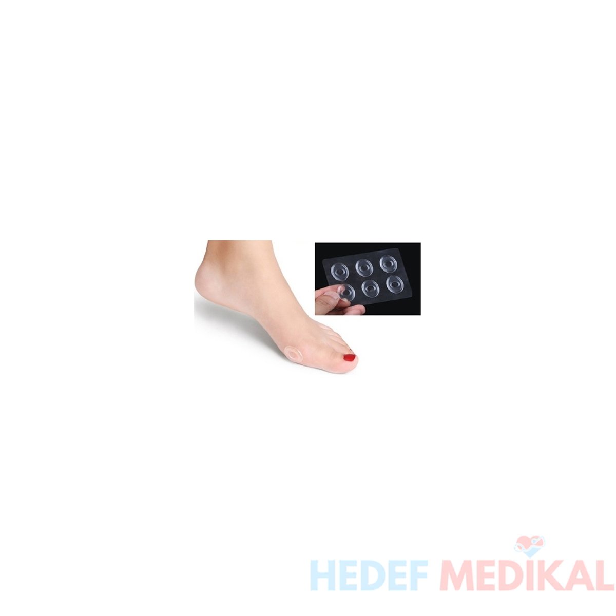 Ayak Nasır Bandı 6 Adet - Görsel 1