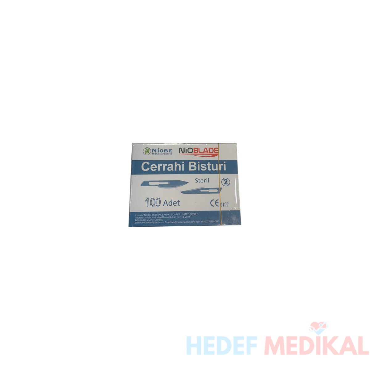 Ni·obe Ni·oblade Cerrahi· Steri·l Bi·stüri· - Görsel 1