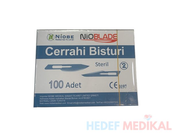 Ni·obe Ni·oblade Cerrahi· Steri·l Bi·stüri·