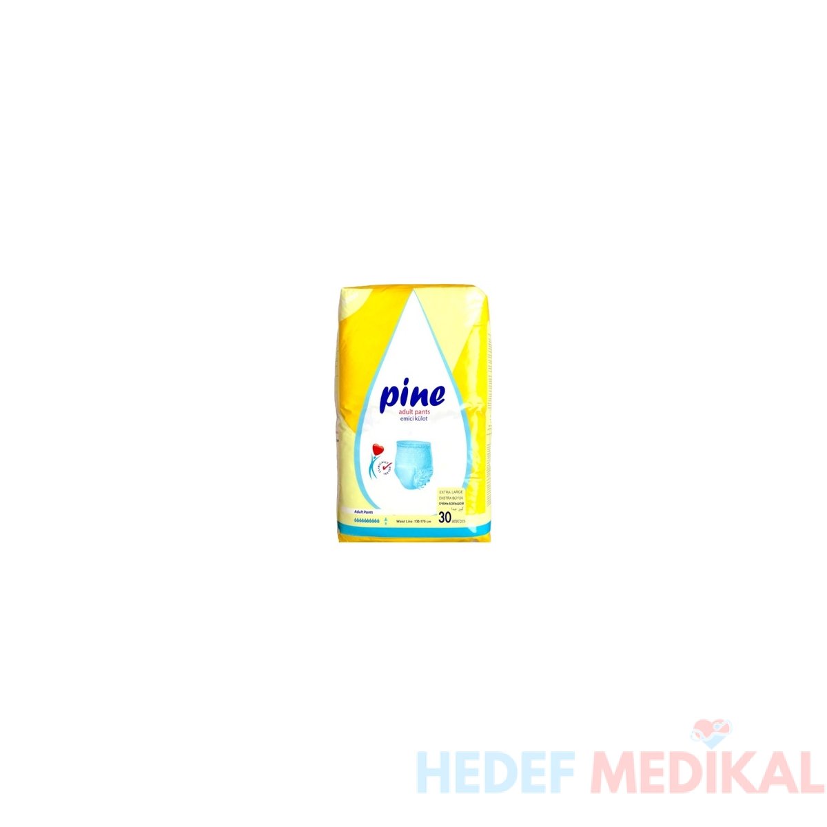 Pine Külot Hasta Bezi M - Görsel 1