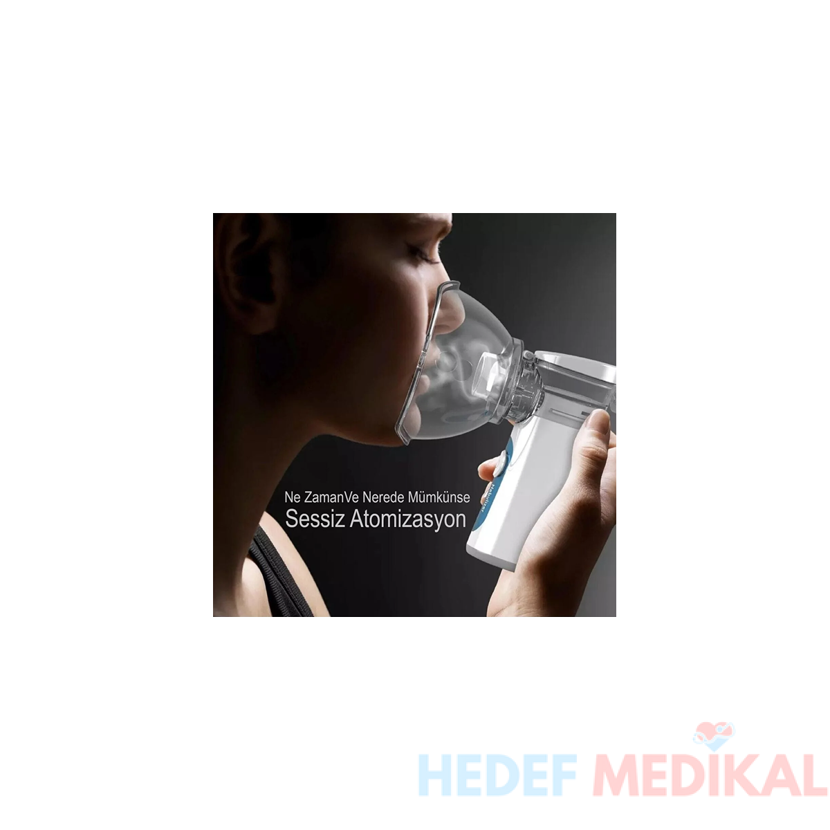 Freely UN300 Taşınabilir Mesh Nebulizatör BATARYALI - Görsel 3