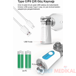 Freely UN300 Taşınabilir Mesh Nebulizatör BATARYALI - Görsel 2
