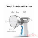 Freely UN300 Taşınabilir Mesh Nebulizatör BATARYALI - Görsel 4