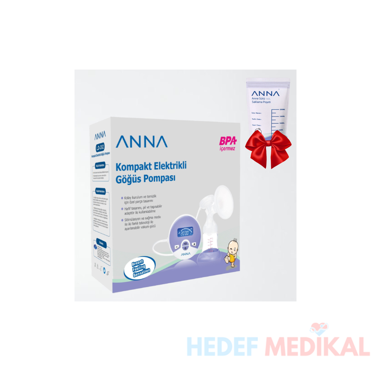 ANNA Elektrikli Göğüs Pompası - Görsel 1