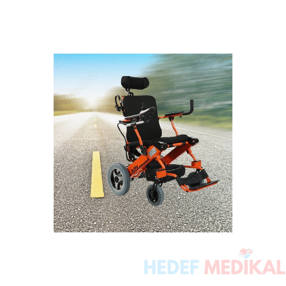 JT-311 Standart Akülü Tekerlekli Sandalye - Görsel 4