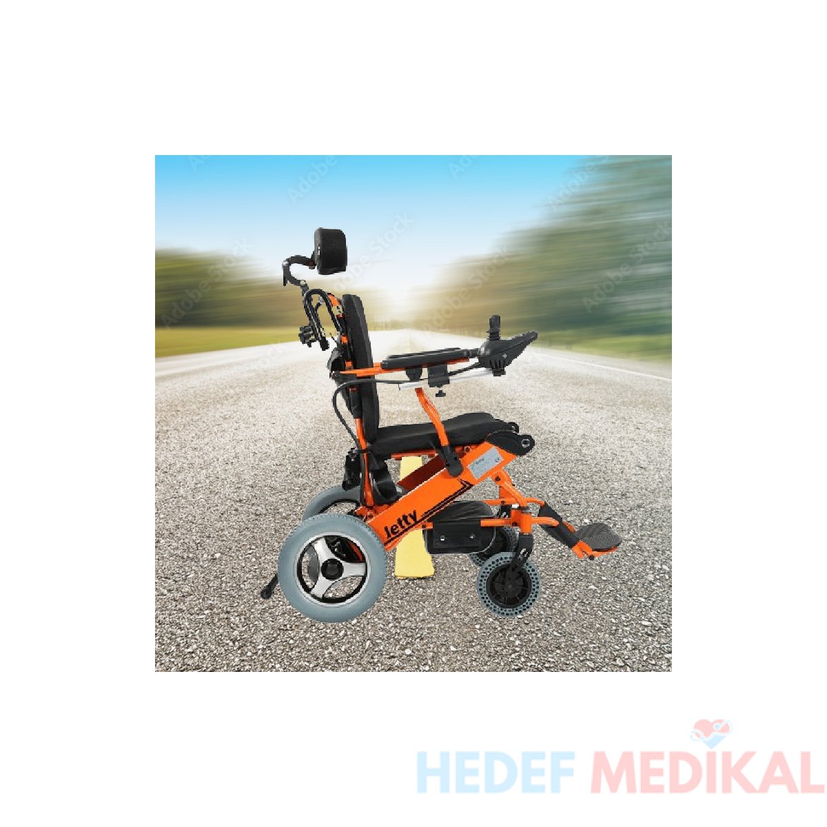 JT-311 Standart Akülü Tekerlekli Sandalye - Görsel 3