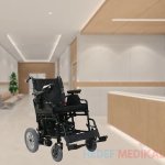 JT-W111A Standart Akülü Tekerlekli Sandalye - Görsel 4