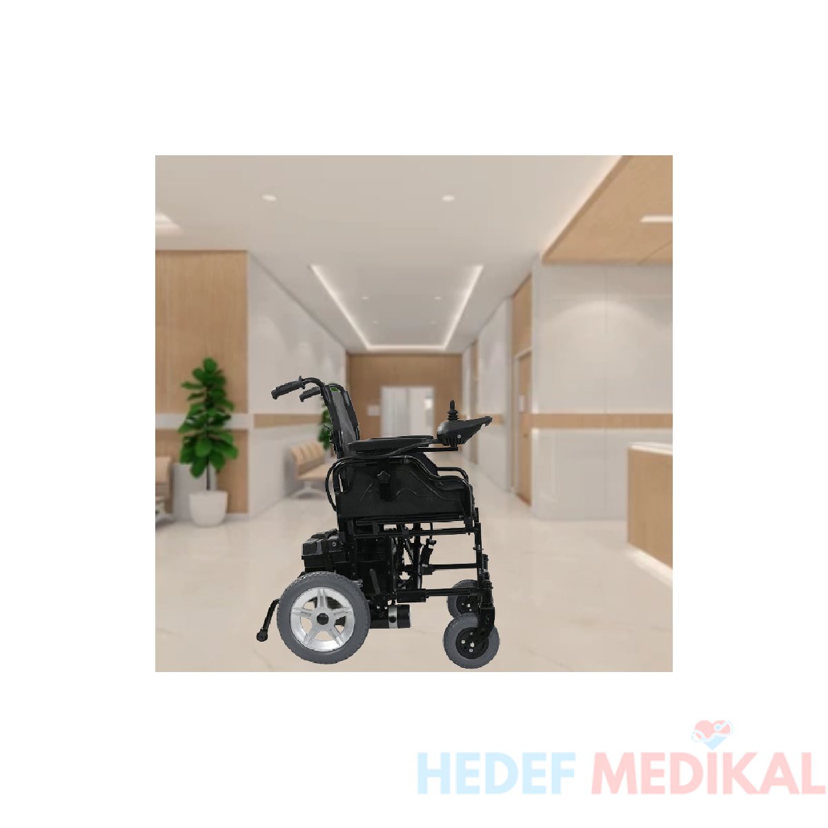 JT-W111A Standart Akülü Tekerlekli Sandalye - Görsel 3