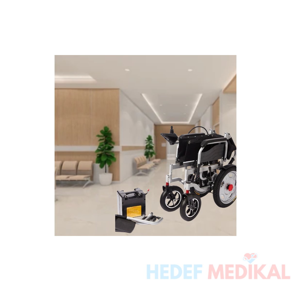 LEO 701 Akülü Tekerlekli Sandalye - Görsel 3
