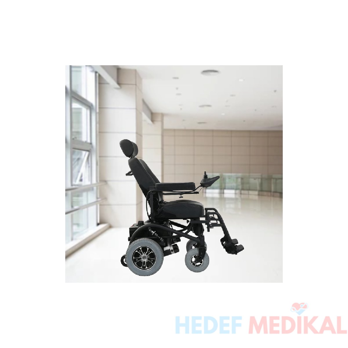 S190 Standart Akülü Tekerlekli Sandalye - Görsel 3