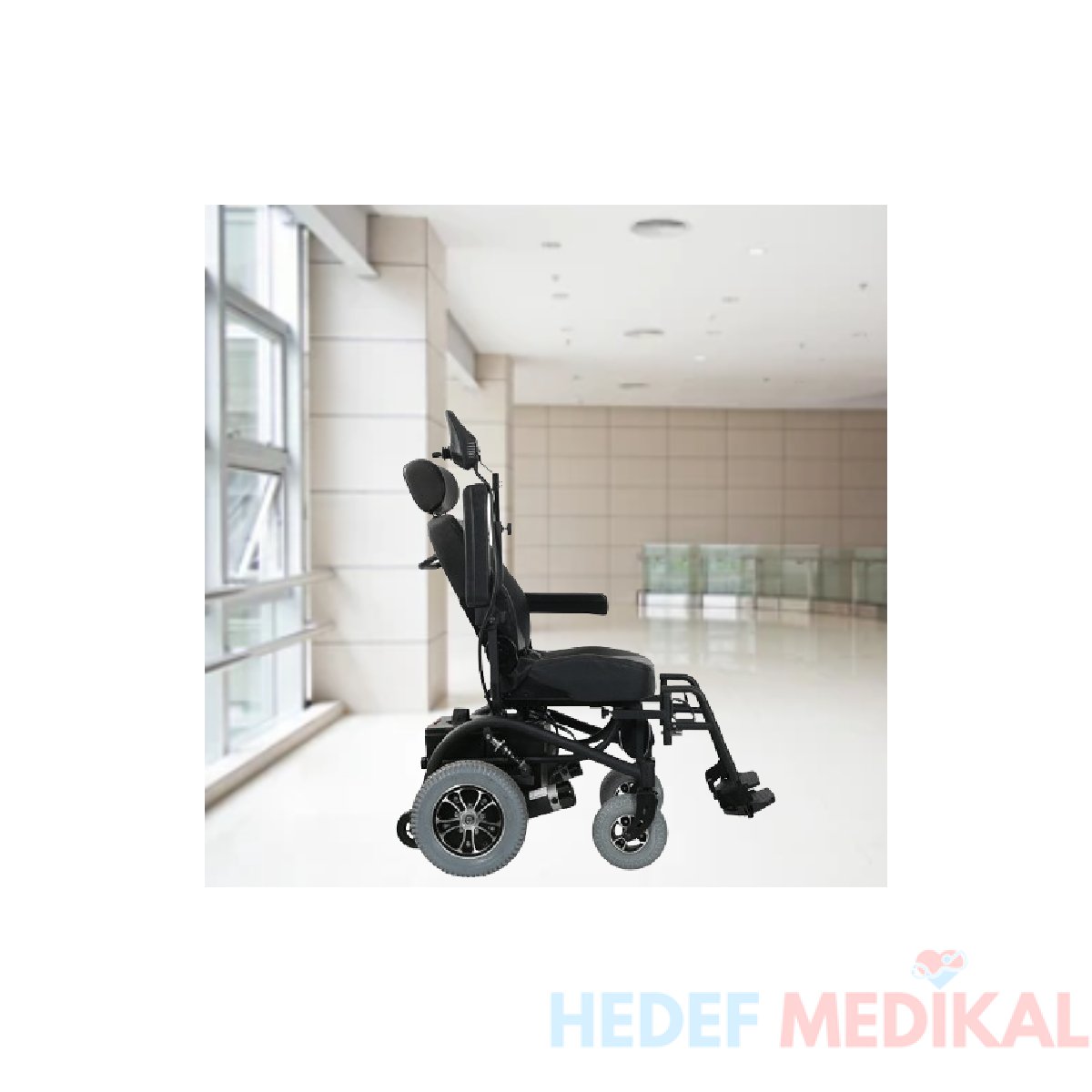 S190 Standart Akülü Tekerlekli Sandalye - Görsel 5
