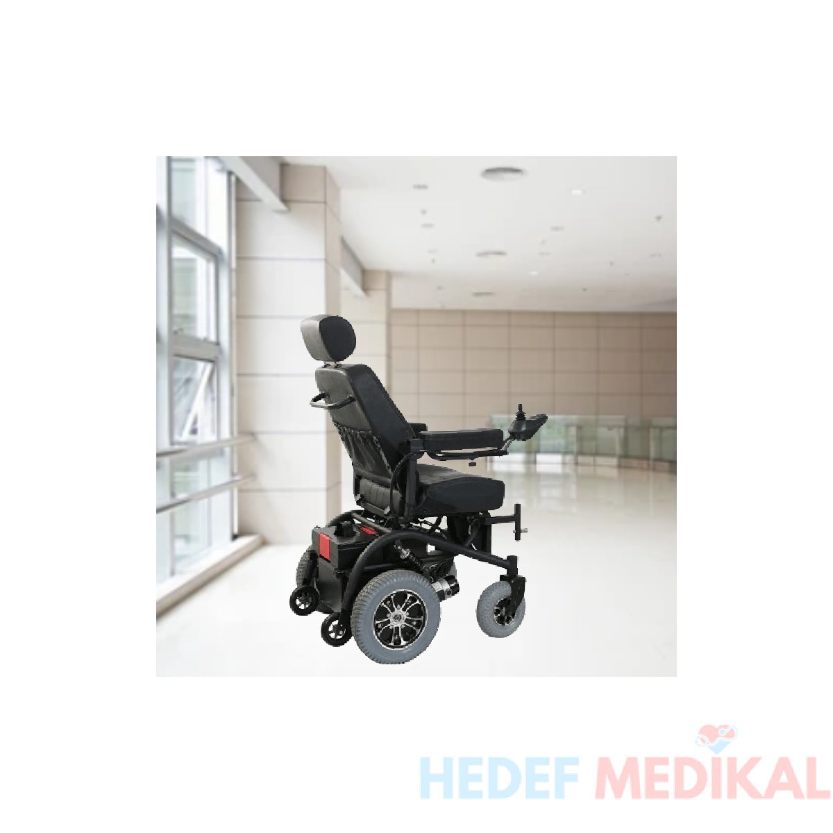 S190 Standart Akülü Tekerlekli Sandalye - Görsel 2
