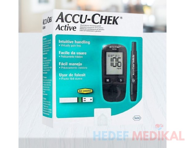Accu Chek Active Kan Şekeri Ölçüm Cihazi