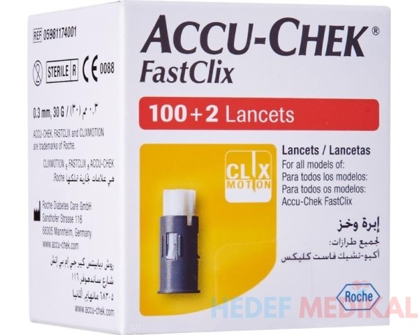 Accu-chek Fastclix 102 Lanset