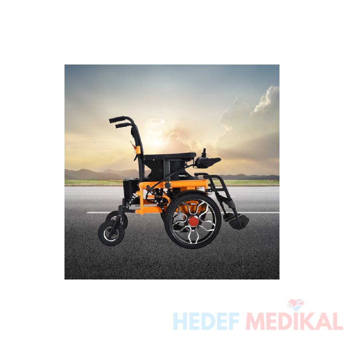 Respirox BC-EA8008 Akülü Tekerlekli Sandalye - Görsel 1