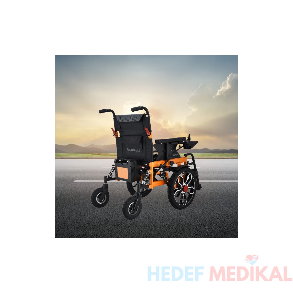 Respirox BC-EA8008 Akülü Tekerlekli Sandalye - Görsel 3