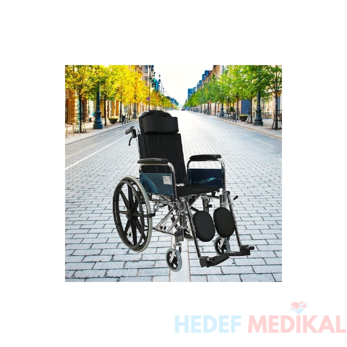 G124C Multi Fonksiyonel Pediatrik Tekerlekli Sandalye - Görsel 2