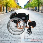 G305 Alüminyum Pediatrik Tekerlekli Sandalye - Görsel 3