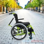 G333 Alüminyum Pediatrik Tekerlekli Sandalye - Görsel 4
