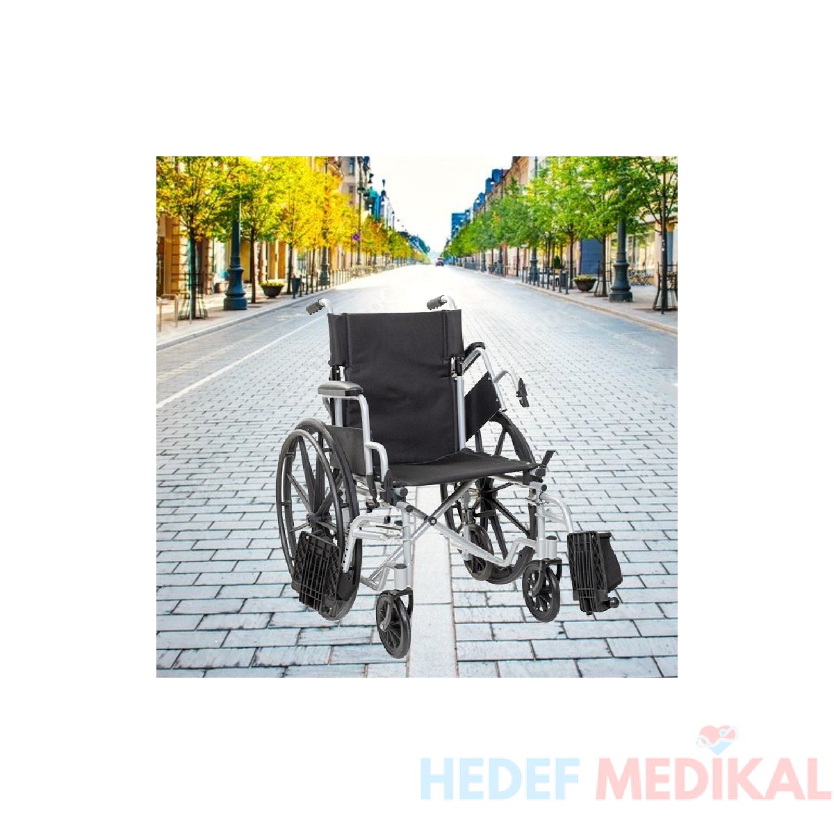 G630 Standart Manuel Tekerlekli Sandalye - Görsel 2