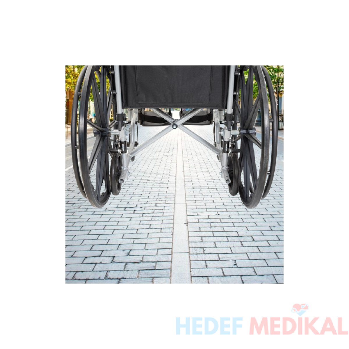 G630 Standart Manuel Tekerlekli Sandalye - Görsel 4