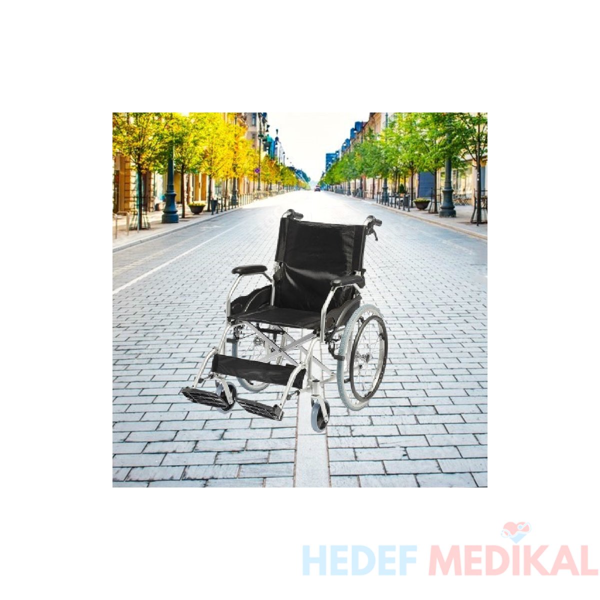 Leo 165a Tekerlekli Sandelye - Görsel 4