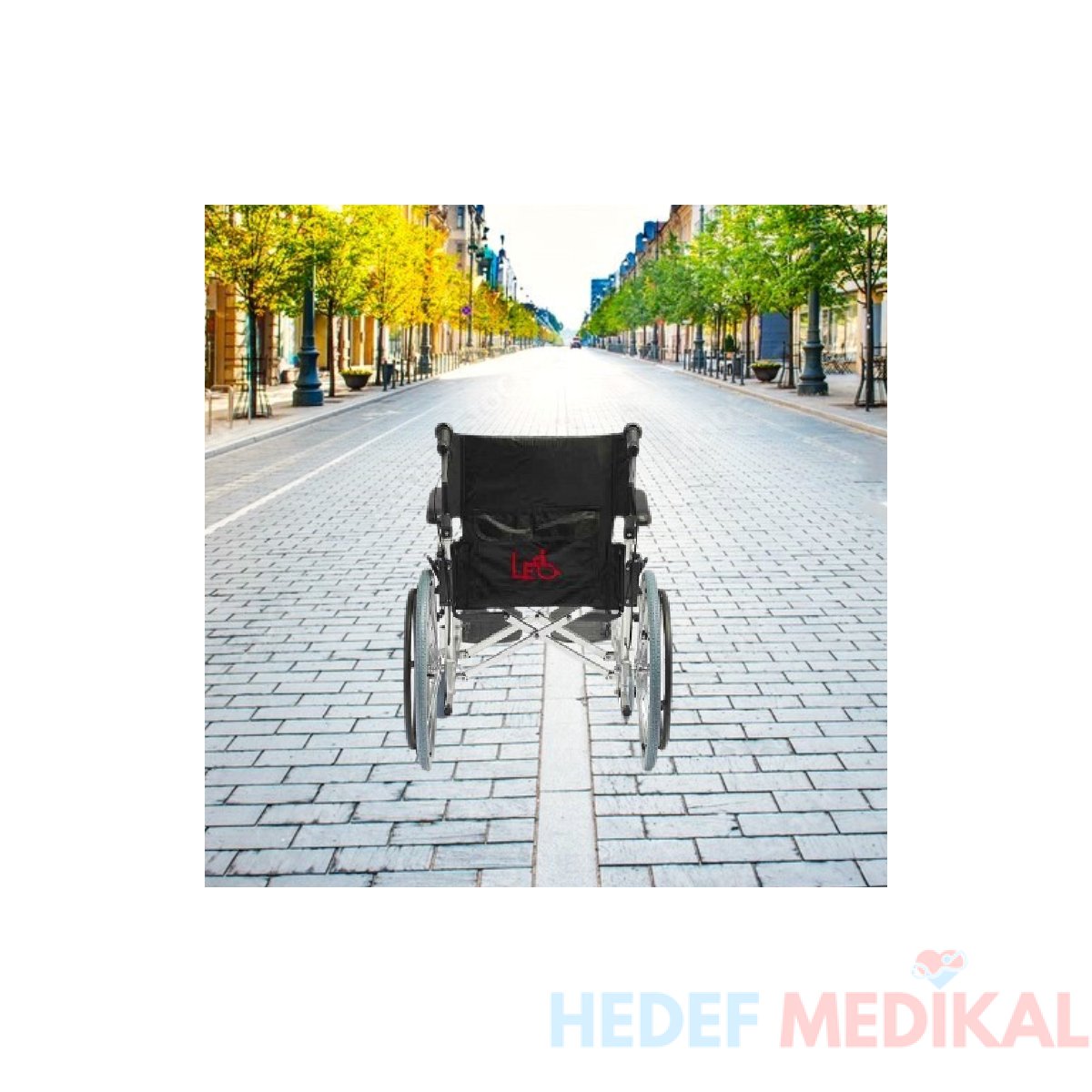 Leo 165a Tekerlekli Sandelye - Görsel 5