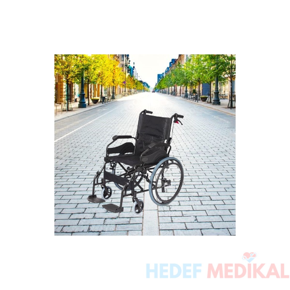 Leo 166 Tekerlekli Sandelye - Görsel 3