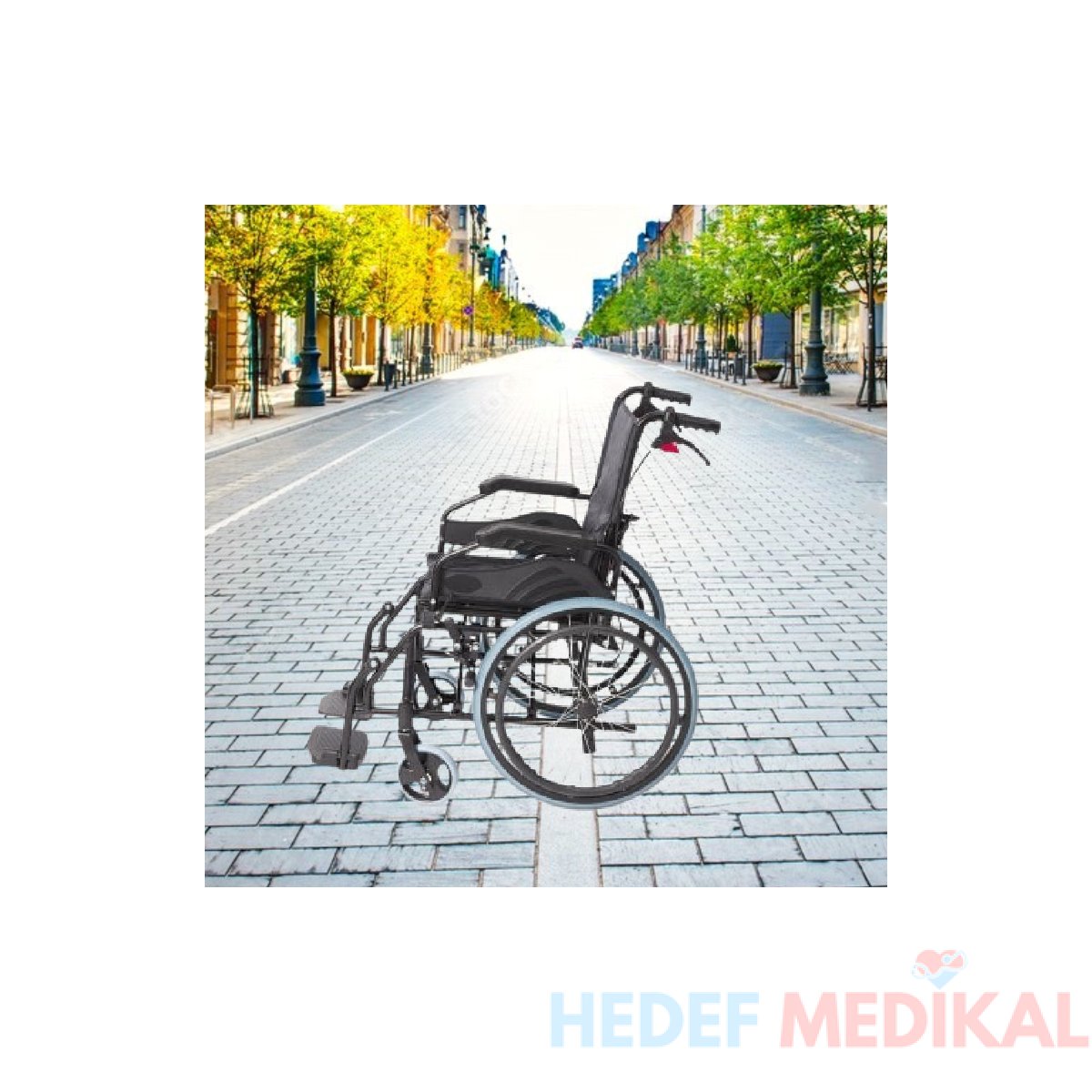 Leo 166 Tekerlekli Sandelye - Görsel 4