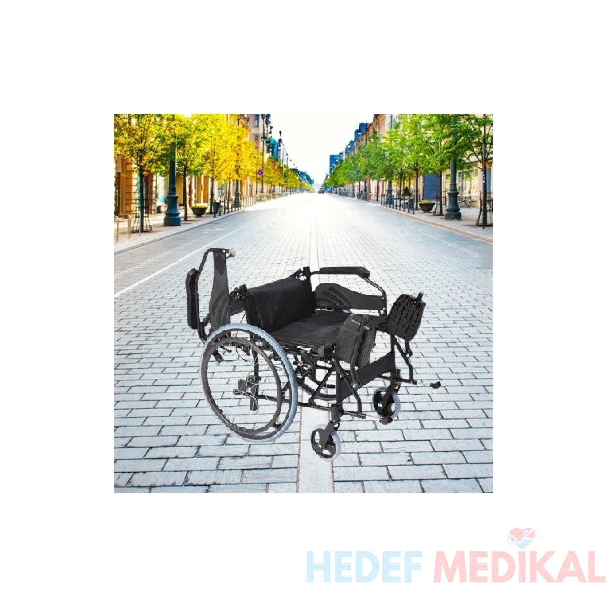 Leo 166 Tekerlekli Sandelye - Görsel 2