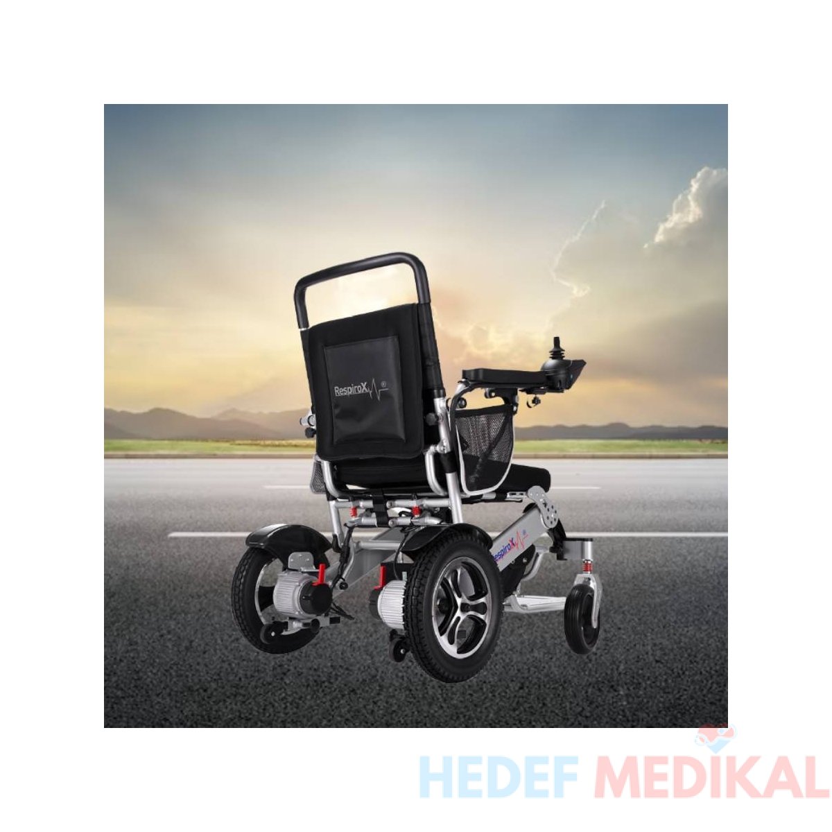 Respirox BC-EA8000 Akülü Tekerlekli Sandalye - Görsel 5