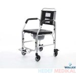Wollex WG-M699 Klozetli Tekerlekli Sandalye - Görsel 2