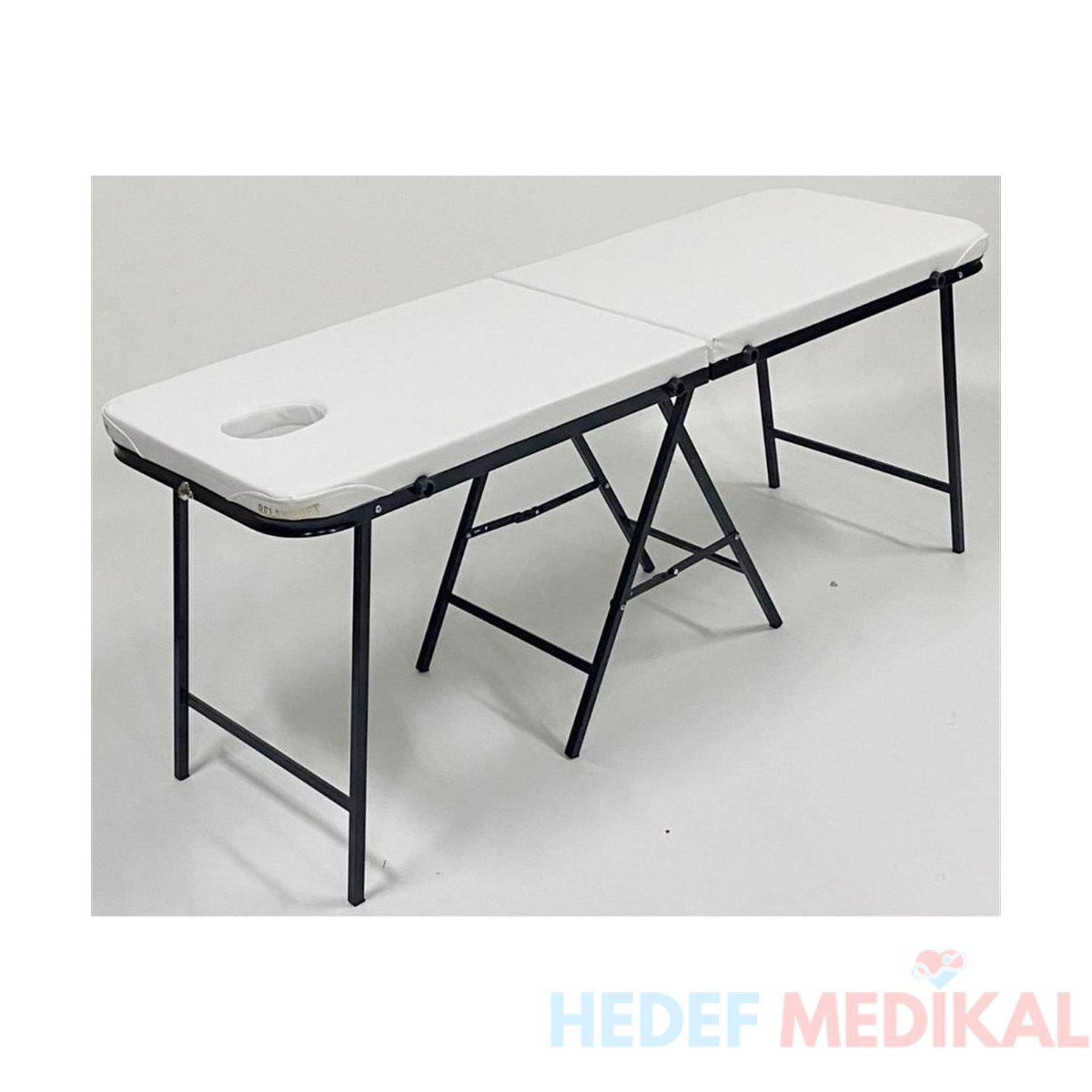 HEDEF Beyaz Çanta Tipi Masaj Masası - Görsel 3