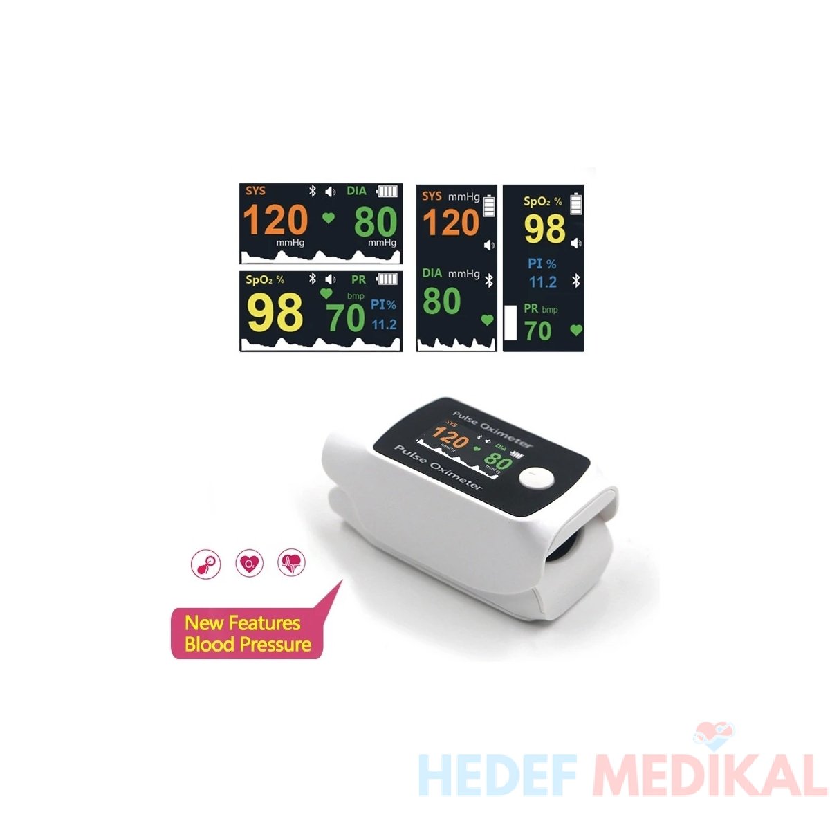 Berry BM1300 Pulse Oksimetre - Görsel 2