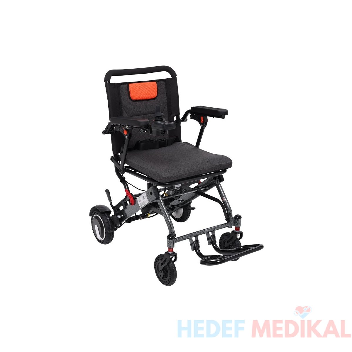 JT-308 Hafif Akülü Tekerlekli Sandalye - Görsel 2