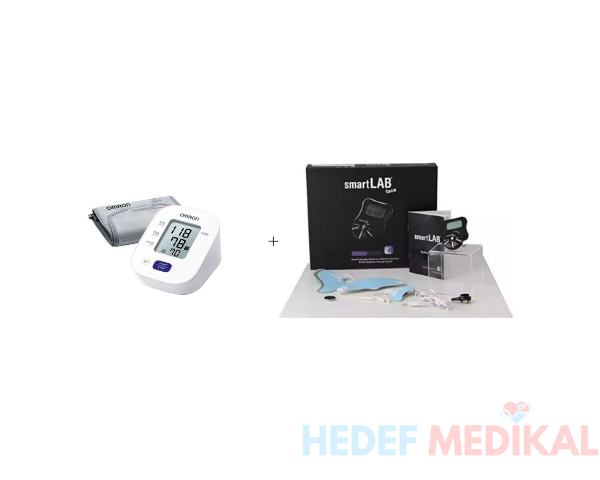 Omron M2 Hafızalı Tansiyon Aleti + Hediye (Smartlab Tens Aleti) Kampanya