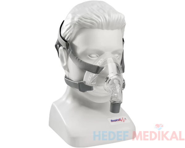 Respirox Bmc F5A Tam Yüz Full Face Silikonlu Maske