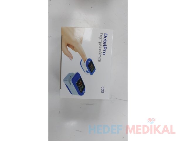 Detelpro Pulse Oksimetre Parmak Tipi Nabız Oksijen Ölçer