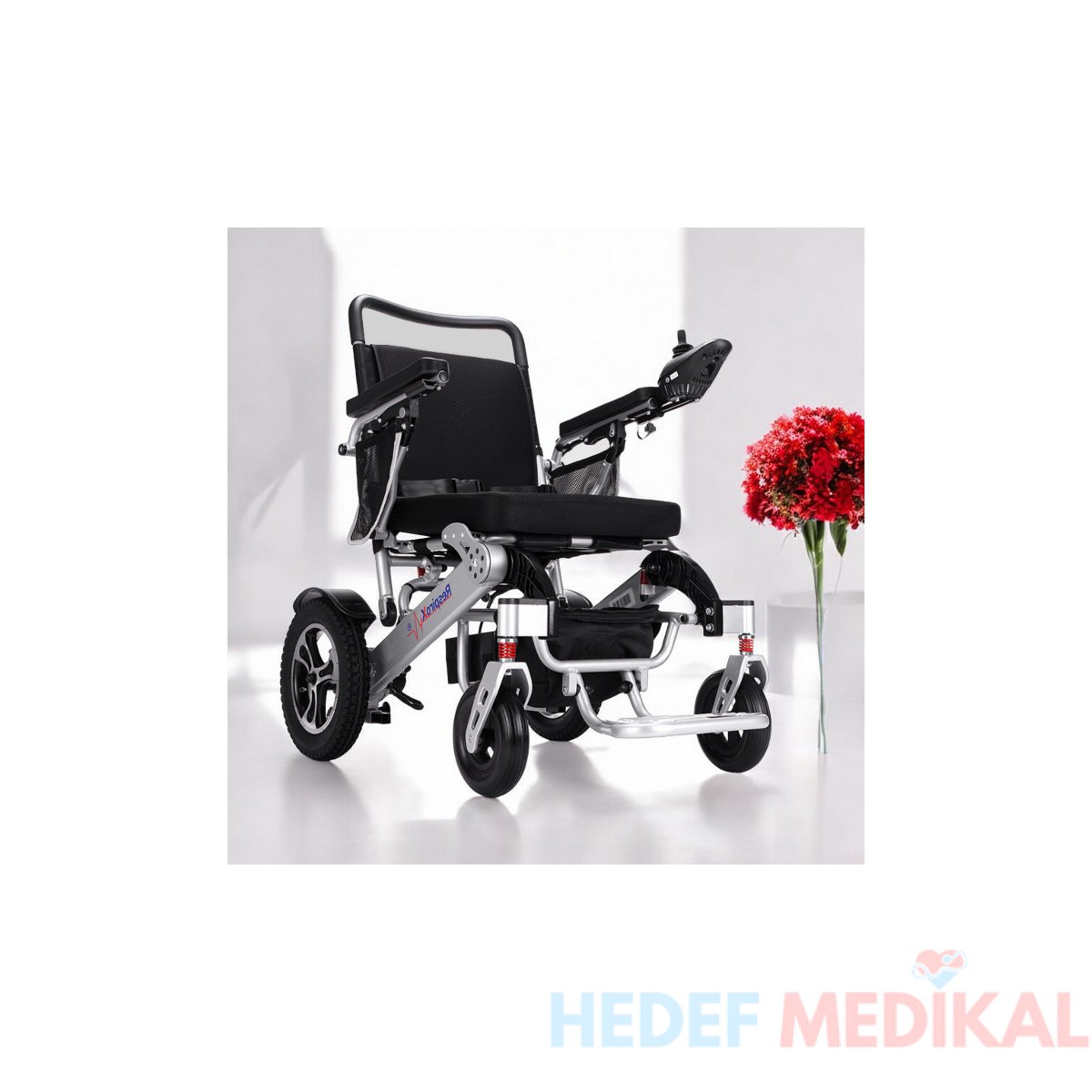 Respirox BC-EA9000 Otomatik Katlanır Özellikli Akülü Tekerlekli Sandalye Lityum Bataryalı - Görsel 5